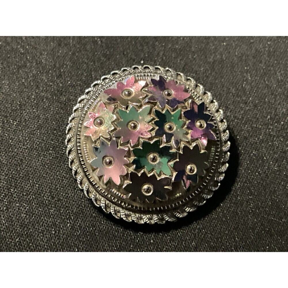 Western Germany Vintage Rhinestone Scarf Clip
